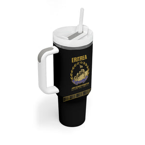 Eritrea Martyrs Day June 20 Tumbler With Handle Never Forgotten Proud Eritrean Heritage Black Version