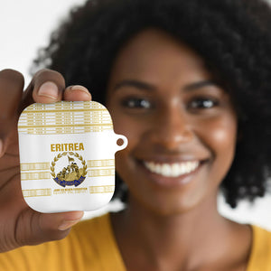 Eritrea Martyrs Day June 20 AirPods Case Never Forgotten Proud Eritrean Heritage White Version
