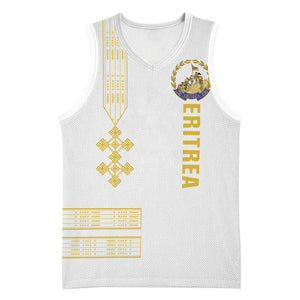 Eritrea Martyrs Day June 20 Basketball Jersey Never Forgotten Proud Eritrean Heritage White Version