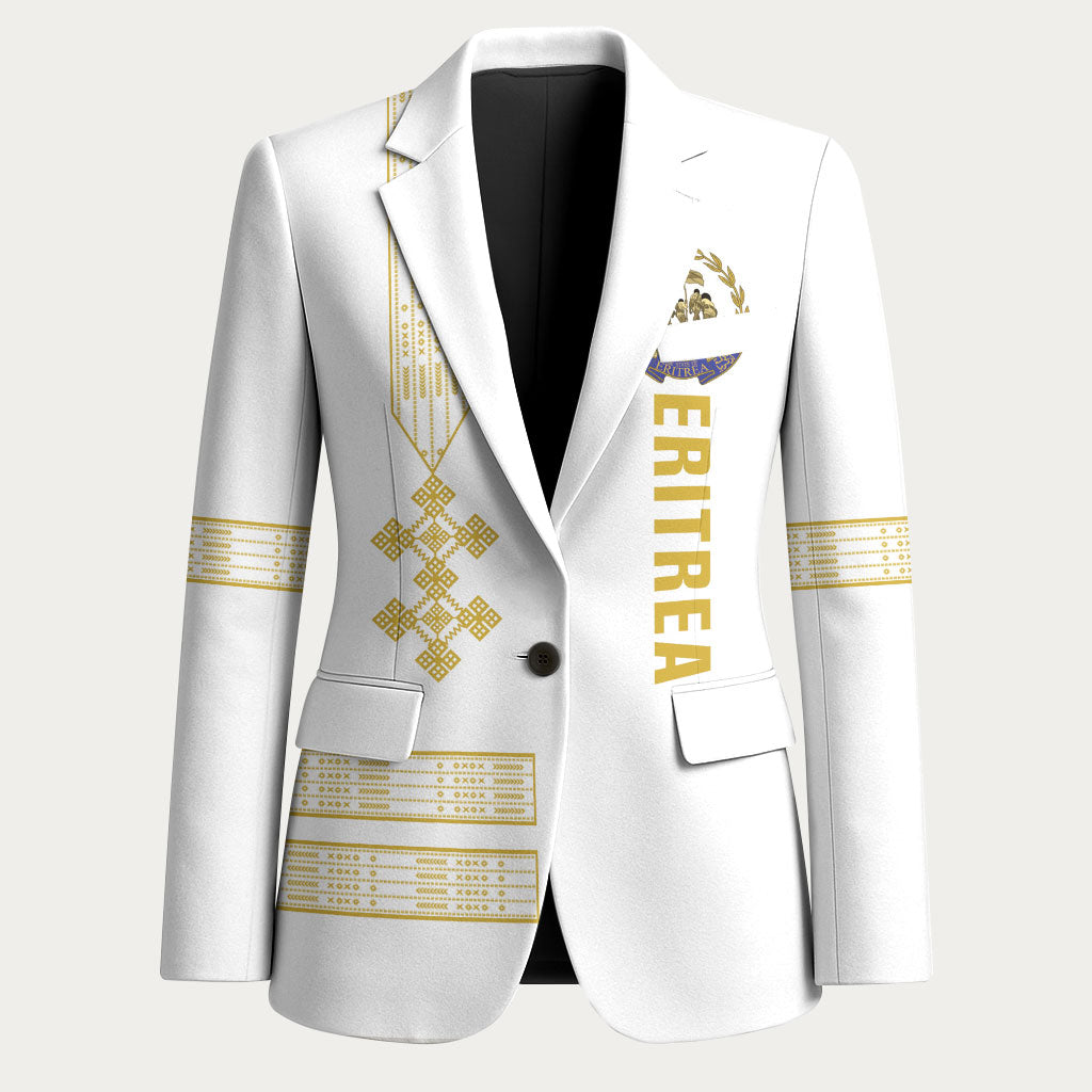 Eritrea Martyrs Day June 20 Blazer Never Forgotten Proud Eritrean Heritage White Version