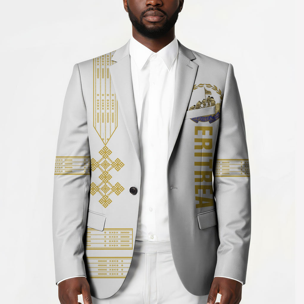 Eritrea Martyrs Day June 20 Blazer Never Forgotten Proud Eritrean Heritage White Version
