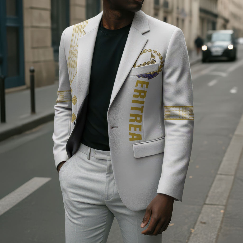 Eritrea Martyrs Day June 20 Blazer Never Forgotten Proud Eritrean Heritage White Version