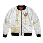 Eritrea Martyrs Day June 20 Bomber Jacket Never Forgotten Proud Eritrean Heritage White Version