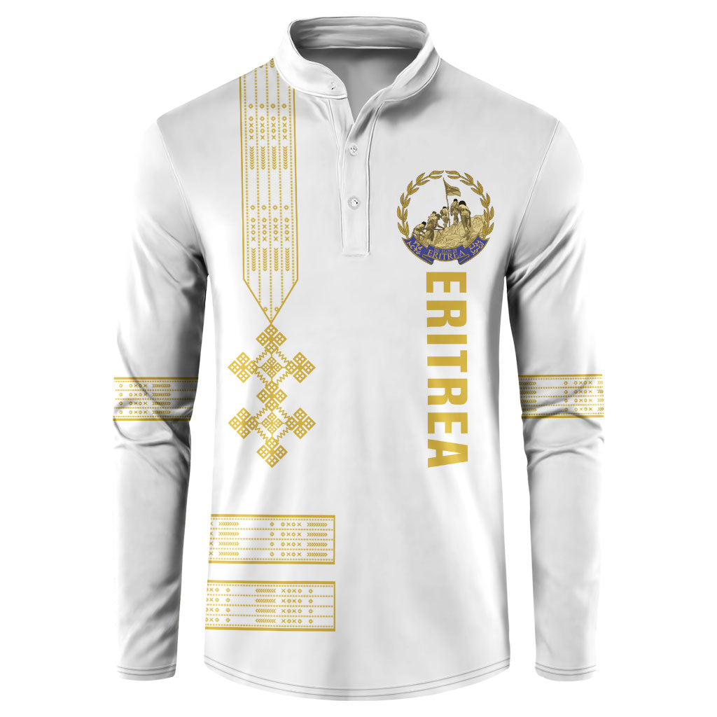 Eritrea Martyrs Day June 20 Button Sweatshirt Never Forgotten Proud Eritrean Heritage White Version