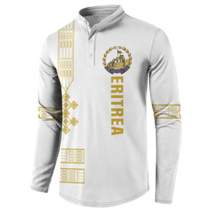 Eritrea Martyrs Day June 20 Button Sweatshirt Never Forgotten Proud Eritrean Heritage White Version