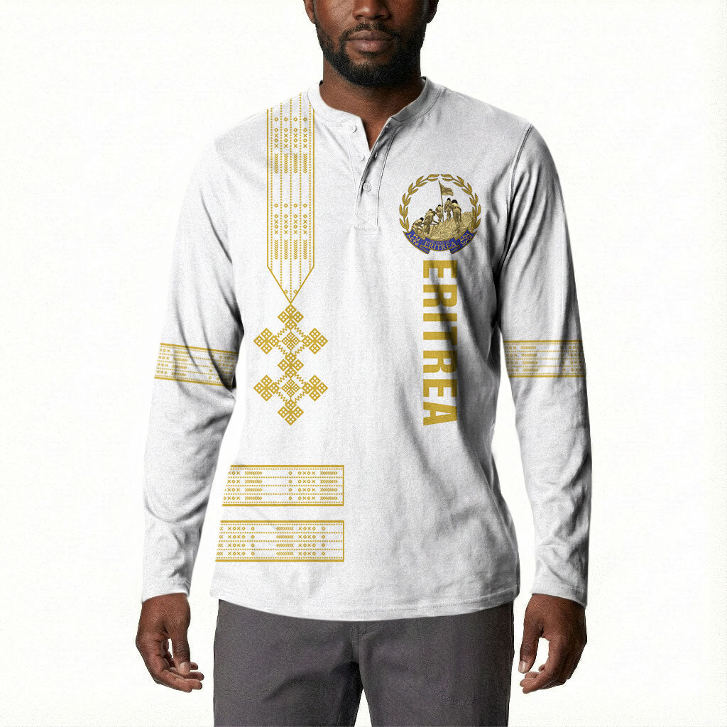 Eritrea Martyrs Day June 20 Button Sweatshirt Never Forgotten Proud Eritrean Heritage White Version