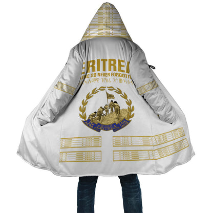 Eritrea Martyrs Day June 20 Cloak Never Forgotten Proud Eritrean Heritage White Version