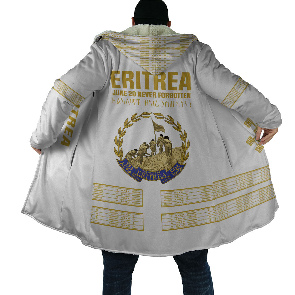 Eritrea Martyrs Day June 20 Cloak Never Forgotten Proud Eritrean Heritage White Version