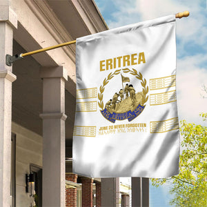 Eritrea Martyrs Day June 20 Garden Flag Never Forgotten Proud Eritrean Heritage White Version