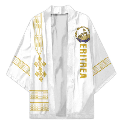Eritrea Martyrs Day June 20 Kimono Never Forgotten Proud Eritrean Heritage White Version
