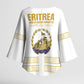 Eritrea Martyrs Day June 20 Kimono Sleeve Blouse Never Forgotten Proud Eritrean Heritage White Version