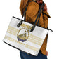Eritrea Martyrs Day June 20 Leather Tote Bag Never Forgotten Proud Eritrean Heritage White Version