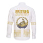Eritrea Martyrs Day June 20 Long Sleeve Button Shirt Never Forgotten Proud Eritrean Heritage White Version