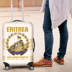 Eritrea Martyrs Day June 20 Luggage Cover Never Forgotten Proud Eritrean Heritage White Version