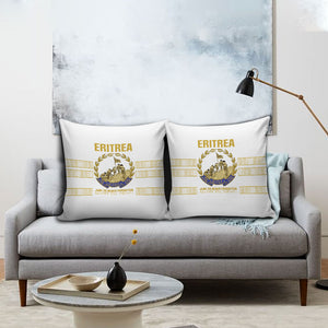 Eritrea Martyrs Day June 20 Pillow Cover Never Forgotten Proud Eritrean Heritage White Version