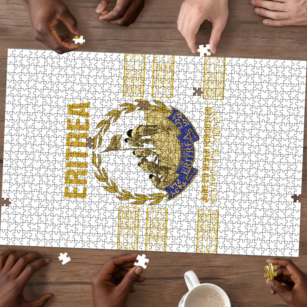 Eritrea Martyrs Day June 20 Puzzle Never Forgotten Proud Eritrean Heritage White Version