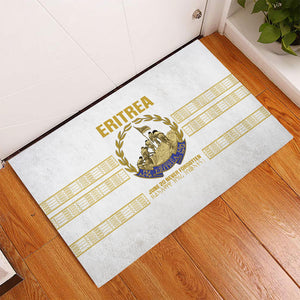 Eritrea Martyrs Day June 20 Rubber Doormat Never Forgotten Proud Eritrean Heritage White Version