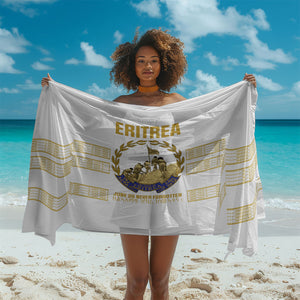 Eritrea Martyrs Day June 20 Sarong Never Forgotten Proud Eritrean Heritage White Version