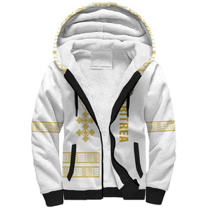 Eritrea Martyrs Day June 20 Sherpa Hoodie Never Forgotten Proud Eritrean Heritage White Version