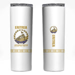 Eritrea Martyrs Day June 20 Skinny Tumbler Never Forgotten Proud Eritrean Heritage White Version