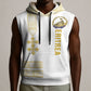 Eritrea Martyrs Day June 20 Sleeveless Hoodie Never Forgotten Proud Eritrean Heritage White Version