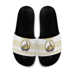 Eritrea Martyrs Day June 20 Slide Sandals Never Forgotten Proud Eritrean Heritage White Version