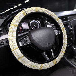 Eritrea Martyrs Day June 20 Steering Wheel Cover Never Forgotten Proud Eritrean Heritage White Version