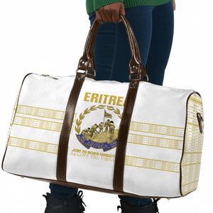 Eritrea Martyrs Day June 20 Travel Bag Never Forgotten Proud Eritrean Heritage White Version