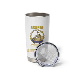 Eritrea Martyrs Day June 20 Tumbler Cup Never Forgotten Proud Eritrean Heritage White Version
