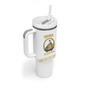 Eritrea Martyrs Day June 20 Tumbler With Handle Never Forgotten Proud Eritrean Heritage White Version