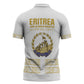 Eritrea Martyrs Day June 20 Zipper Polo Shirt Never Forgotten Proud Eritrean Heritage White Version
