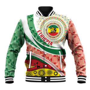 Ethiopia In My Blood Baseball Jacket Lion Of Judah In My Heart
