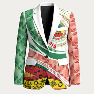 Ethiopia In My Blood Blazer Lion Of Judah In My Heart