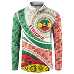 Ethiopia In My Blood Button Sweatshirt Lion Of Judah In My Heart
