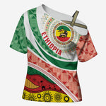 Ethiopia In My Blood Cross Shoulder Shirt Lion Of Judah In My Heart