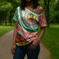 Ethiopia In My Blood Cross Shoulder Shirt Lion Of Judah In My Heart