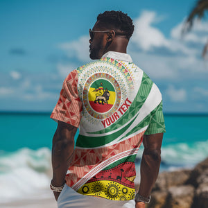Ethiopia In My Blood Hawaiian Shirt Lion Of Judah In My Heart