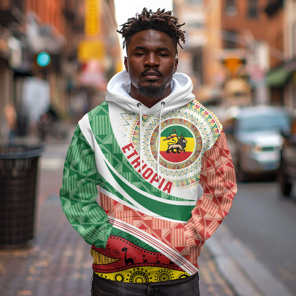 Ethiopia In My Blood Hoodie Lion Of Judah In My Heart