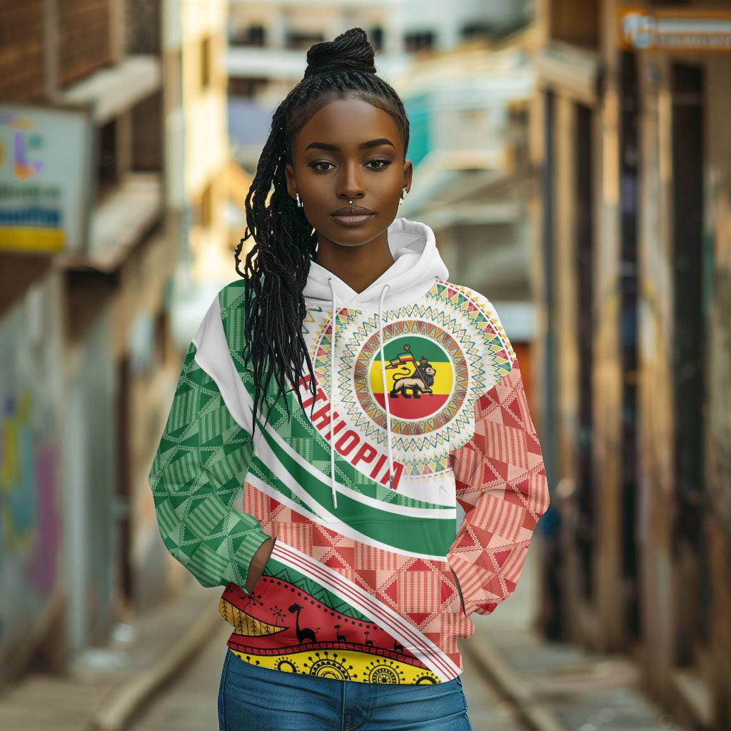 Ethiopia In My Blood Hoodie Lion Of Judah In My Heart