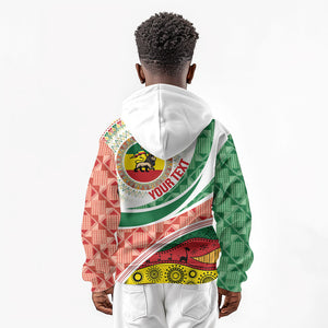 Ethiopia In My Blood Kid Hoodie Lion Of Judah In My Heart