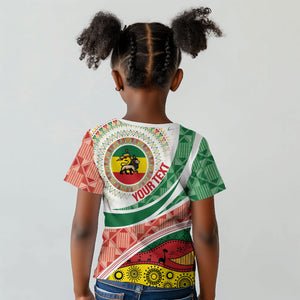 Ethiopia In My Blood Kid T shirt Lion Of Judah In My Heart