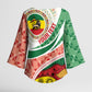 Ethiopia In My Blood Kimono Sleeve Blouse Lion Of Judah In My Heart