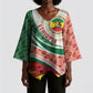 Ethiopia In My Blood Kimono Sleeve Blouse Lion Of Judah In My Heart