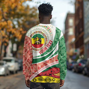 Ethiopia In My Blood Long Sleeve Shirt Lion Of Judah In My Heart