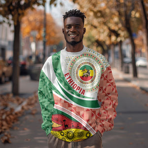 Ethiopia In My Blood Sweatshirt Lion Of Judah In My Heart