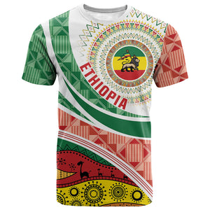 Ethiopia In My Blood T shirt Lion Of Judah In My Heart
