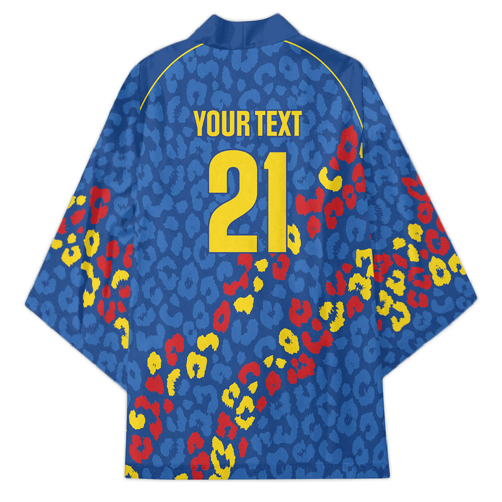 DR Congo Kopo ya Mokili Custom Kimono Kuba Kingdom Pattern Edition