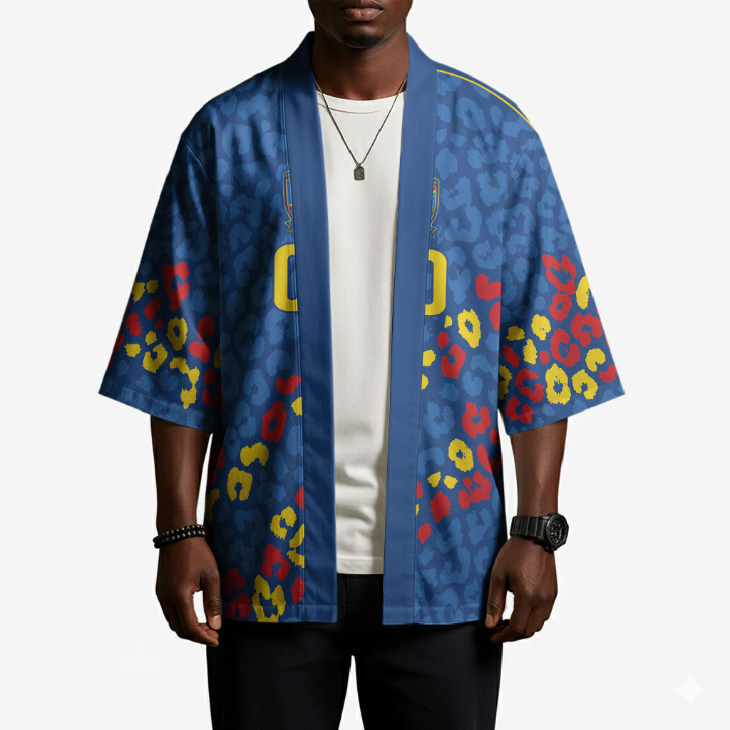 DR Congo Kopo ya Mokili Custom Kimono Kuba Kingdom Pattern Edition