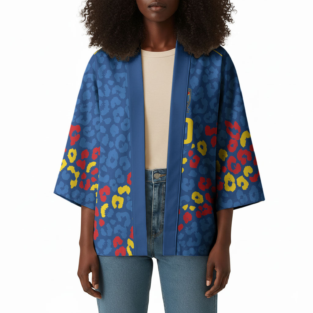 DR Congo Kopo ya Mokili Custom Kimono Kuba Kingdom Pattern Edition