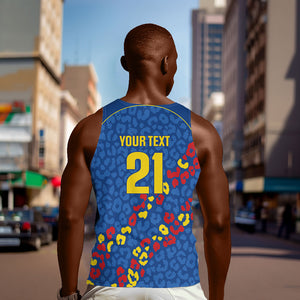 DR Congo Kopo ya Mokili Custom Men Tank Top Kuba Kingdom Pattern Edition